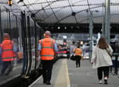 ScotRail RMT members could walk out from late September if a majority vote for action.Picture: John Devlin
