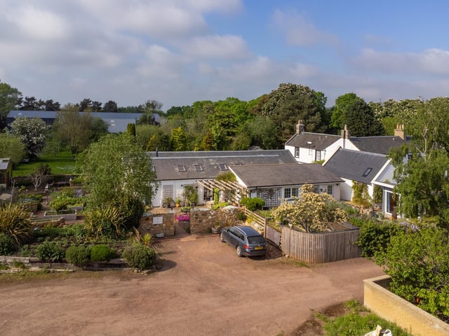 The Studio, a former steading at Spittalrig Farm, enjoys an enviable rural setting in the lush East Lothian countryside but it's just a 30-minute drive from the city of Edinburgh
