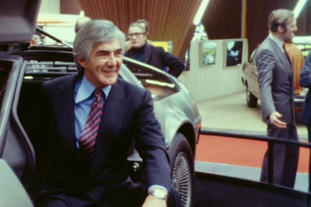 Supercar inventor John DeLorean