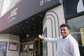Haresh Sood was delighted to bring his documentary Cama Sood Hara to Peterhead's Arc Cinema for its Scottish premiere.
