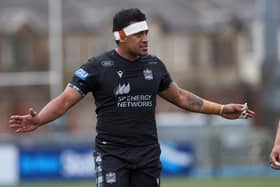 Fotu  Lokotui in action for Glasgow Warriors. He has agreed a deal to join Agen. Picture: Craig Williamson/SNS