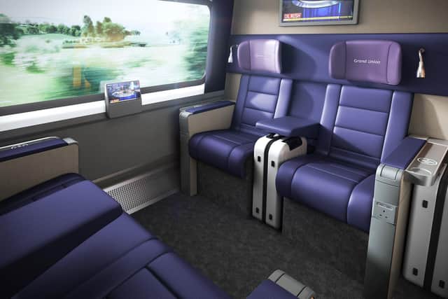 Private compartments could be provided for first class Grand Union passengers. Picture: Atlantic Design