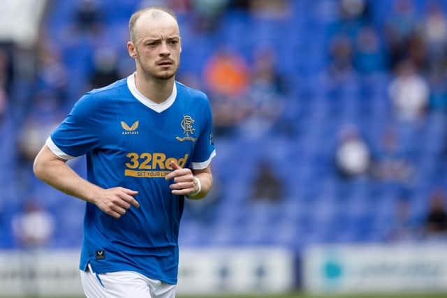 Rangers winger Brandon Barker has fallen out of favour at Ibrox. Picture: SNS