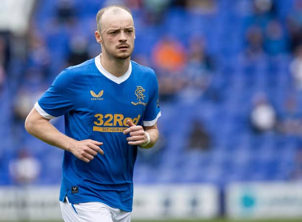 Rangers winger Brandon Barker has fallen out of favour at Ibrox. Picture: SNS