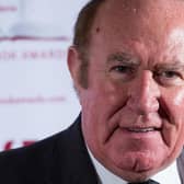 A social media row has ignited after Andrew Neil claimed Scotland’s vaccine rollout had not been as successful as England’s. (Photo by Ian Gavan/Getty Images)