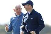 Rory and Gerry McIlroy pictured at St Andrews during their last appearance in the Alfred Dunhill Links Championship in 2022. Picture: Jan Kruger/Getty Images.