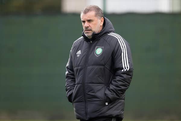 Celtic's Ange Postecoglou believes "nothing else can replicate" the learning to be gained from the experience of poor decision-making than living through such a spell as befell his team in Leipzig. (Photo by Craig Williamson / SNS Group)