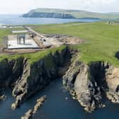 The spaceport in Unst on the Shetland Islands.