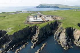 The spaceport in Unst on the Shetland Islands.