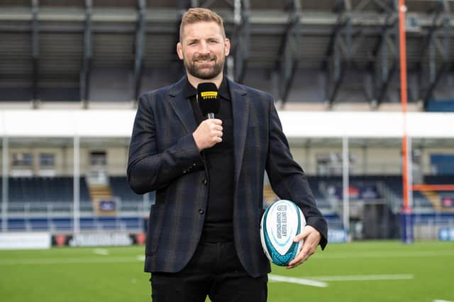 John Barclay is excited for the future of Edinburgh Rugby under Mike Blair (Photo by Ross MacDonald / SNS Group)