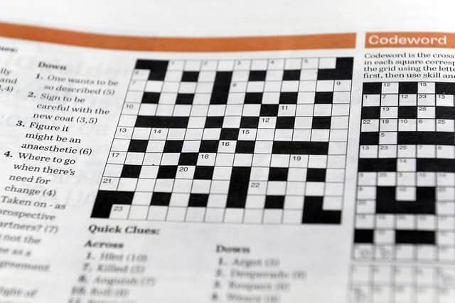 The Scotsman crossword