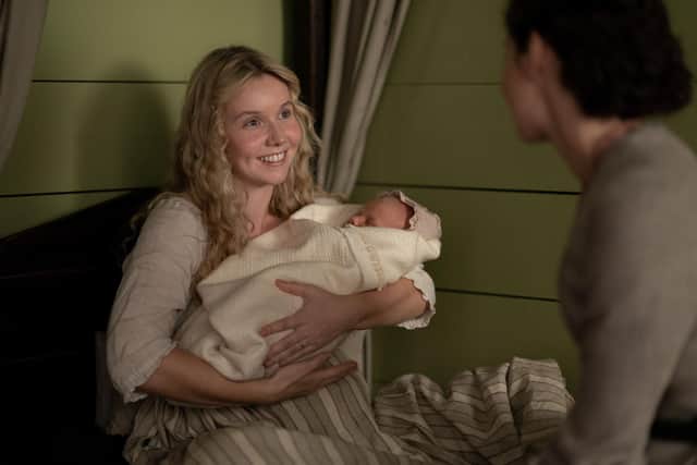 Lauren Lyle as Marsali in 'Outlander', Season 5 - 2020. Pic: Starz!/Kobal/Shutterstock
