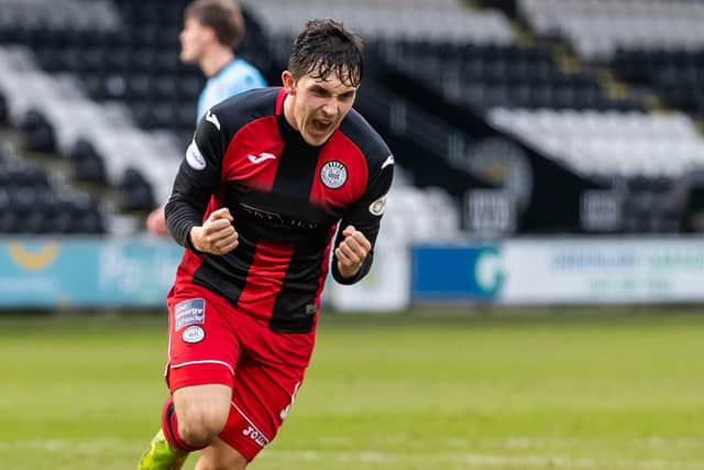 St Mirren's Jamie McGrath says the carrot in the Scottish Cup quarter final away to Kilmarnock is getting back to Hampden and making amends for poor showing against Livingston n Betfred Cup last four earlier this year. (Photo by Roddy Scott / SNS Group)
