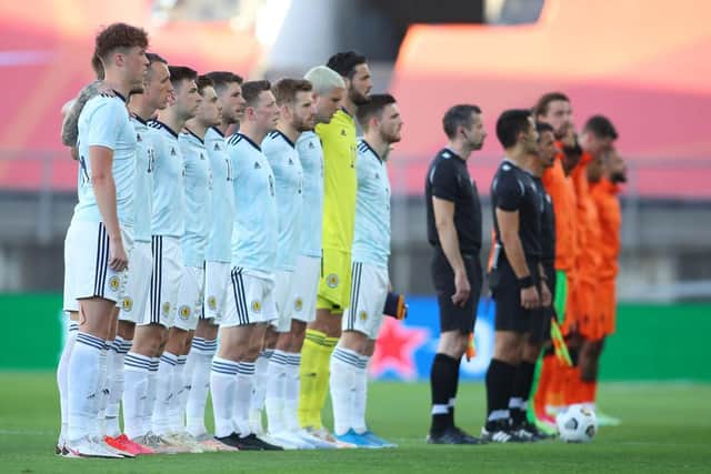 Scotland were impressive in their 2-2 draw with the Netherlands. Picture: Getty