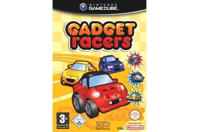 The GameCube title that could earn you the most money is Gadget Racers, with a trade-in value of £312. This vibrant arcade racer game, which was released in Europe in 2003, offers up to 100 different cars to choose from as well as many vehicle customisation options.