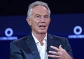Tony Blair speaks onstage during the 2023 Concordia Annual Summit at Sheraton New York. Picture: Getty Images