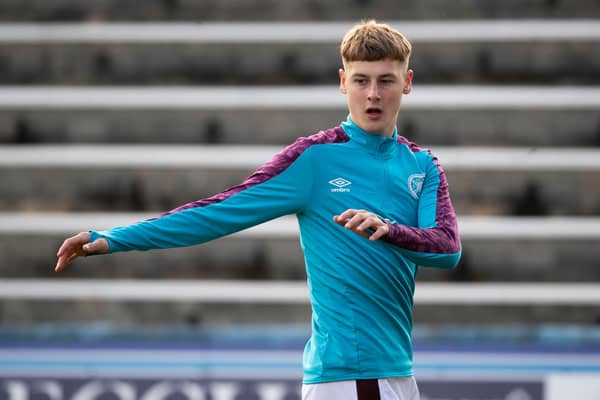 Scott McGill featured for Hearts in the Championship.(Photo by Craig Foy / SNS Group)