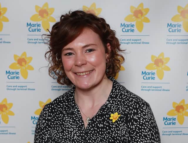Ellie Wagstaff is Policy and Public Affairs Manager at Marie Curie