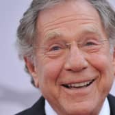 George Segal at AFI Life Achievement award to Mike Nichols held at the Sony Studios in Los Angeles (Photo by Chris Delmas/ AFP via Getty Images).