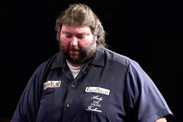 Andy Fordham has died at the age of 59. Picture: Christopher Lee/Getty Images