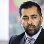 First Minister Humza Yousaf during a visit to the Thistle Foundation in Edinburgh. Picture: Robert Perry/Getty Images