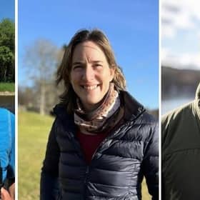 Ambassadors: Robson Green, Dame Katherine Grainger and Al Peake