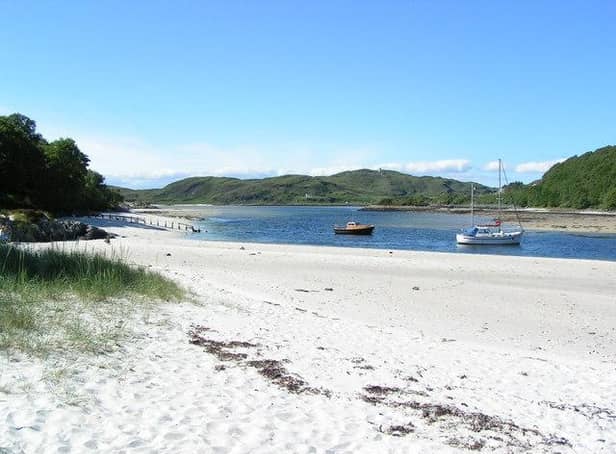 The Silver Sands of Morar offers stunning views, particularly at sunset, over to Eigg and Rum (Picture: Norrie Adamson/geograph.org)