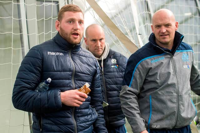 Finn Russell has made his peace with Scotland coach Gregor Townsend.