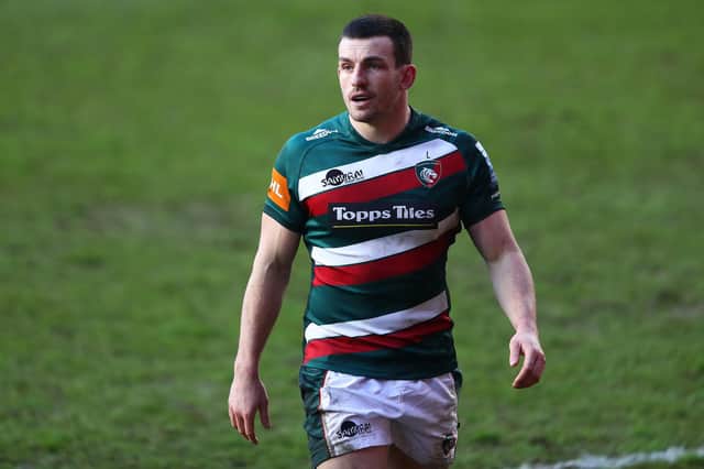 Matt Scott is back in the Scotland squad after impressing for Leicester Tigers this season. Picture: Matthew Lewis/Getty Images