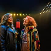 Rebekah Hinds and Bronté Barbé play Stella and Kathy in new musical Kathy and Stella Solve a Murder. Picture: Mihaela Bodlovic