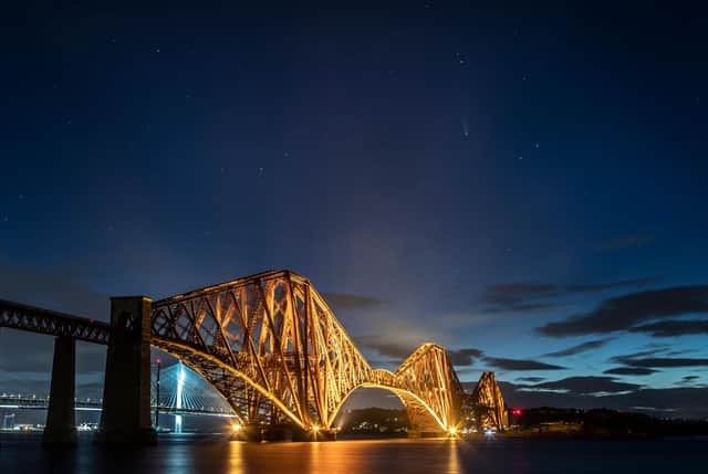 Will Scotland build a railway tunnel beneath the Firth of Forth to shorten the journey time from Fife to Edinburgh? (Picture: Jane Barlow/PA)