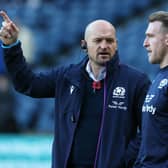 Scotland coach Gregor Townsend explained his decision to omit Stuart Hogg from the summer tour.  (Photo by Craig Williamson / SNS Group)