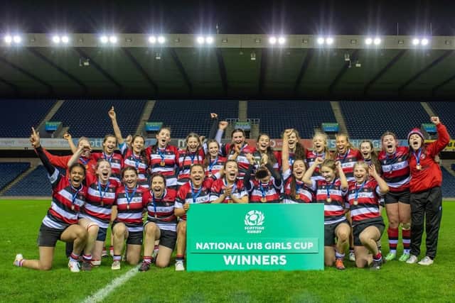 Stirling County Rugby Football Club received £2,500 funding as part of Aldi’s initiative