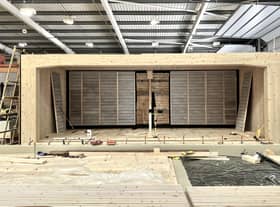 A fully operational prototype module has been constructed by Built Environment – Smarter Transformation (BE-ST) at its site near Hamilton, giving people a chance to see or themselves how the innovative new timber kits can be used to transform existing buildings into modern, sustainable and energy-efficient workplaces in out-of-town locations