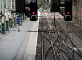 A quiet platform at Waverley Station in Edinburgh, as train services continue to be disrupted following the nationwide strike by members of the Rail, Maritime and Transport union in a bitter dispute over pay, jobs and conditions. Picture date: Thursday June 23, 2022.