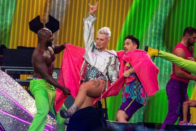 P!nk Summer Carnival Tour in Glasgow