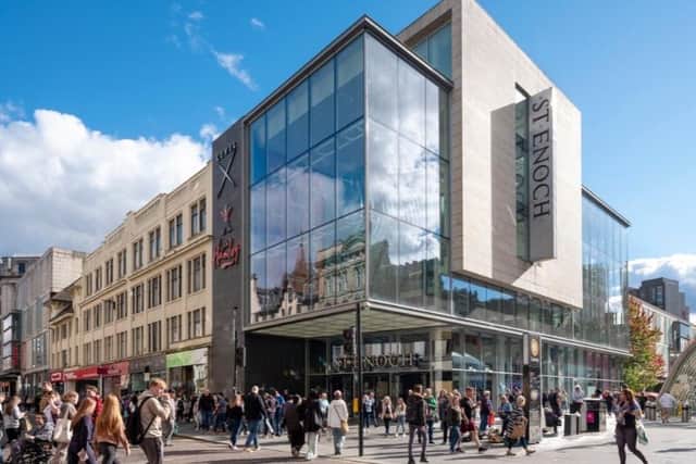 The St Enoch Shopping Centre in Glasgow also changed hands in a property investment deal.