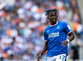 Rangers winger Rabbi Matondo has been left out of the Wales squad for the World Cup in Qatar. (Photo by Craig Williamson / SNS Group)