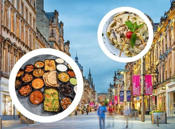 Glasgow's best restaurants - as per TripAdvisor. Cr: Getty Images/Canva Pro
