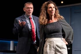 Adam Woodyatt and Gaynor Faye in Looking Good Dead