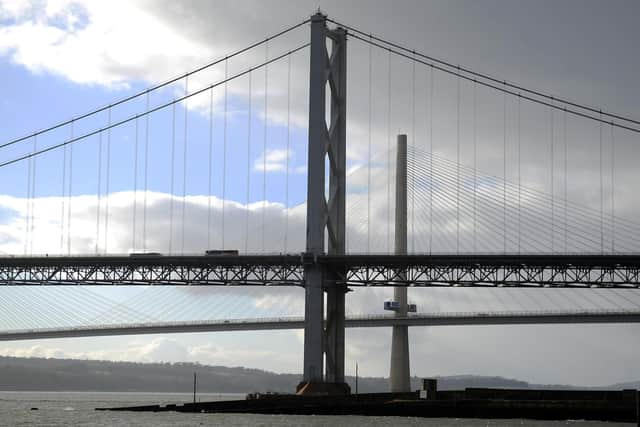 All 360 tickets to tour the Forth Road Bridge were snapped up within two hours. (Photo by Michael Gillen)