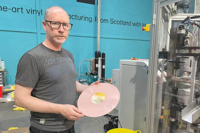 Seabass Vinyl, which is based in East Lothian, was founded by Dominique and David Harvey, pictured, who pressed their first record in 2023.
