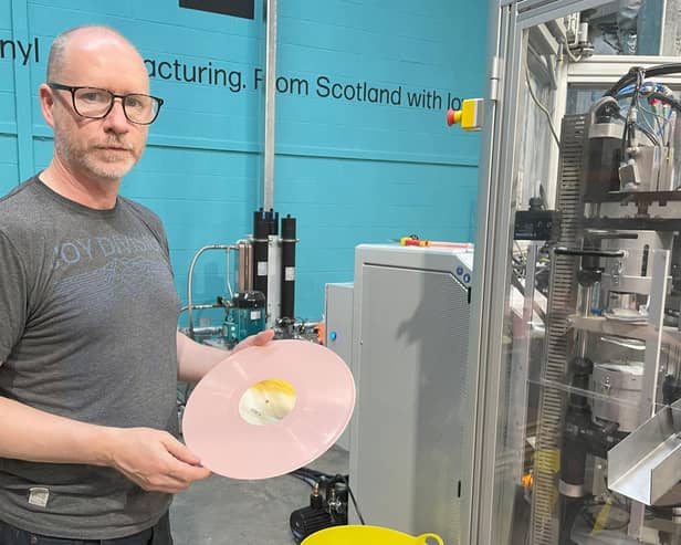 Seabass Vinyl, which is based in East Lothian, was founded by Dominique and David Harvey, pictured, who pressed their first record in 2023.