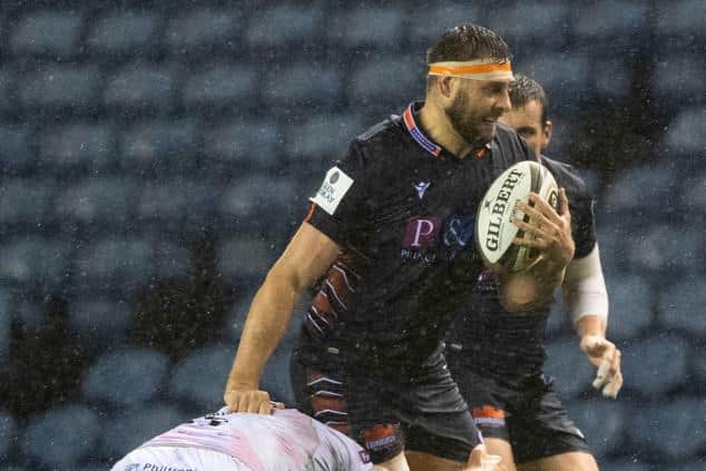 Edinburgh's Nick Haining lamented an error-ridden performance against Ospreys. Picture: Bill Murray/SRU/SNS
