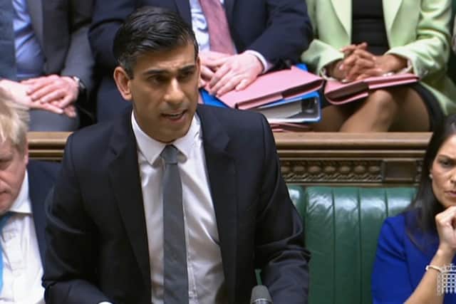 Chancellor Rishi Sunak's response to the cost of living crisis has left him looking out of touch (Picture: House of Commons/PA)