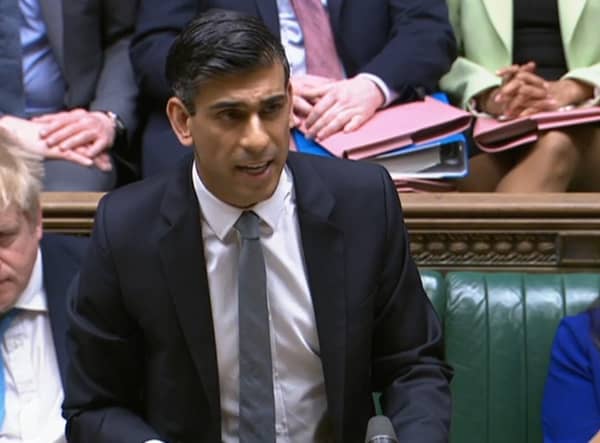 Chancellor Rishi Sunak's response to the cost of living crisis has left him looking out of touch (Picture: House of Commons/PA)