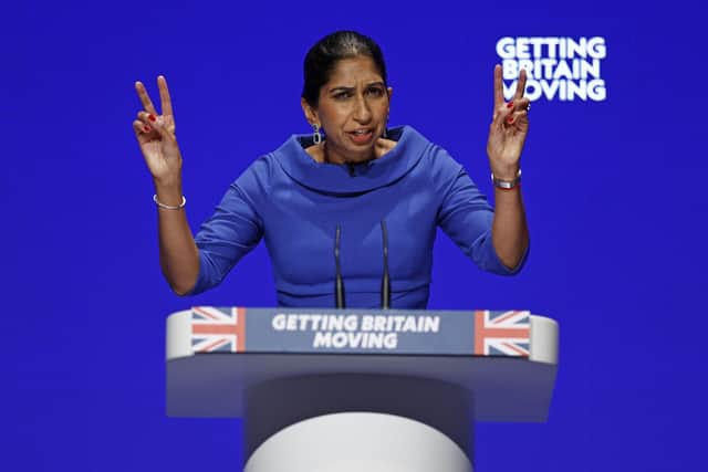 Suella Braverman's claim that an 'activist blob' is thwarting the 'will of the people' is dangerous populist rhetoric (Picture: Jeff J Mitchell/Getty Images)
