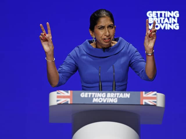 Suella Braverman's claim that an 'activist blob' is thwarting the 'will of the people' is dangerous populist rhetoric (Picture: Jeff J Mitchell/Getty Images)