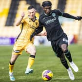 Hibs and Livingston are separated by just a point in the battle for a top six finish. (Photo by Roddy Scott / SNS Group)