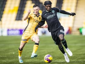 Hibs and Livingston are separated by just a point in the battle for a top six finish. (Photo by Roddy Scott / SNS Group)